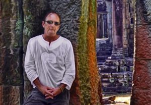 Jean du plessis author at Beng Melea Temple in Cambodia